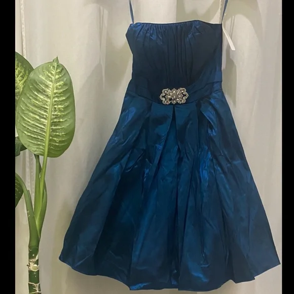 Cinderella Design | Dresses | Brand New Cinderella Design Evening  Promformal Dress Shawl Blue Womens Xs | Poshmark